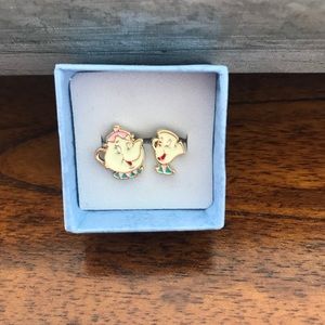 Mrs. Potts and Chip Earrings